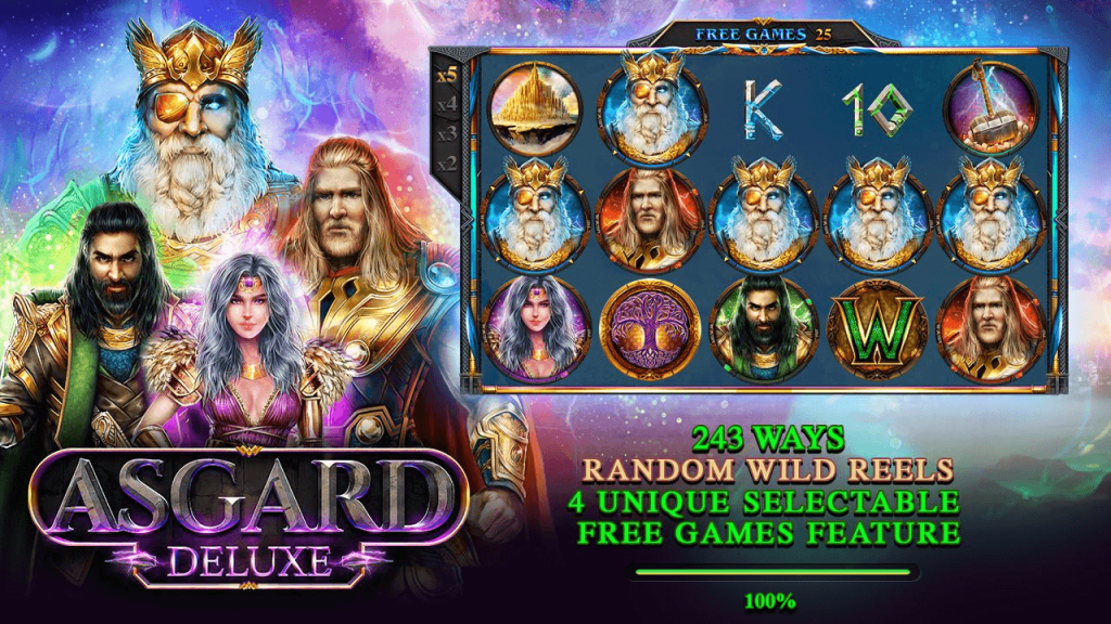 Asgard Deluxe Slot: A Celestial Odyssey of Even More Majestic Riches 1