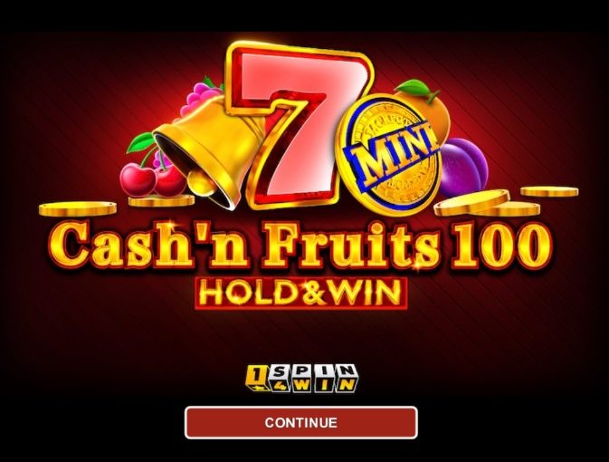 Cash N Fruits 100 Hold Win