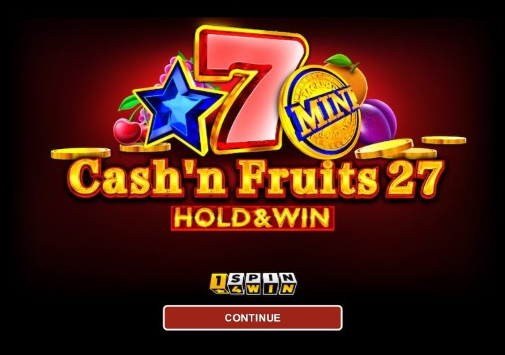 Cash N Fruits 27 Hold And Win